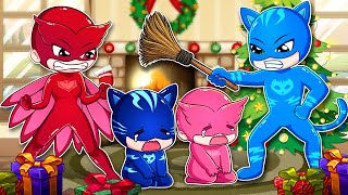 Как малыш Кэтбой испортил Рождество? – Грустная история Кэтбоя | PJ Masks