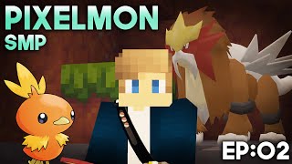 Pixelmon Survival Series: Episode 2 - The First legendary!