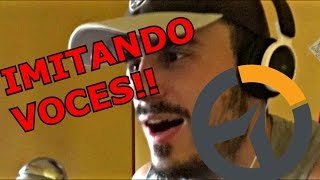 IMITANDO las VOCES de los PERSONAJES del OVERWATCH !!! (español latino no latino)