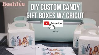 How To Make DIY Custom Candy Boxes with my Cricut | Budget Friendly Party with Cricut