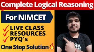 NIMCET LOGICAL REASONING & ANALYTICAL ABILITY | Nimcet Preparation | 35+ Ques in 30 Mins OneStop MCA