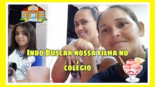 Fomos buscar minha filha na escola+passamos na sorveteria 😋🍨/CANAL PRI ELLEN