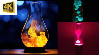 4K Colorful Lava Lamp Lullaby: A Symphony of Colors and Peaceful Flow