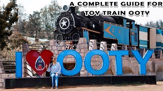 A complete guide for toy train ooty | earth vibes | Nilgiri mountain railway .