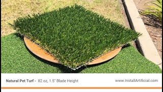 Natural Pet Turf - 82 oz, 1.5" Blade Height