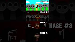 Incredibox Sprunki Phase 1 Vs Phase 2 Vs Phase 3 Vs Phase 4 | Horror Version