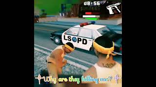 ༒︎Racism in GTA San Andreas Remaster Virsion Part-1༒︎#game #gtasanandreas #shorts