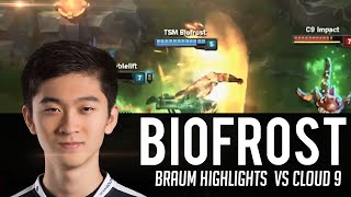 TSM Biofrost Braum vs Cloud 9 | THE BIOGOD