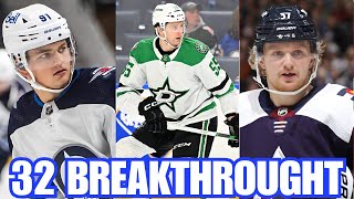 32 NHL Breakthrough Players for the 2024-25 Season