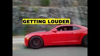 CAMMED CAMARO GETS LOUDER! (EXHAUST INSTALL)