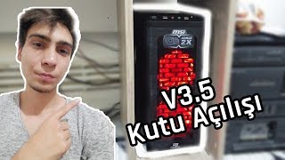 V3.5 OYUNCU BİLGİSAYARI KUTU AÇILIMI ! - İLK BİLGİSAYARIM !