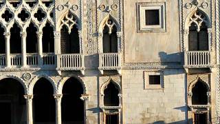 Ca' Doro Palace on the Grand Canal, Venice, Italy