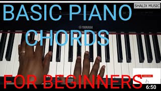 BASICS YOU NEED TO KNOW ON PIANO CHORDS/PIANO LESSONS