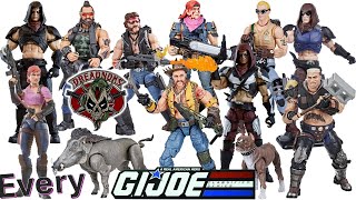 Every G.I. Joe Classified Dreadnoks Hasbro Comparison List