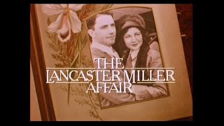 The Lancaster Miller Affair (1986-TV Miniseries 3/3) Kerry Mack, Nicholas Eadie, Arron Wayne Cull