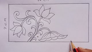 New Alekhan Drawing Kamal / कमल का फूल बनाने का तरीका / How To Draw Lotus Step By Step / Easy Lotus