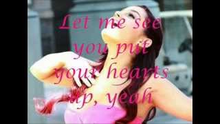 Put Your Hearts Up - Ariana Grande (Lyrics)