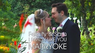 Felicity & Sam - 'I Really Like You' Marryoke at Loseley Park