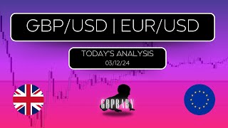 Todays Analysis & Forecast | GBP/USD, EUR/USD | 03.12.24