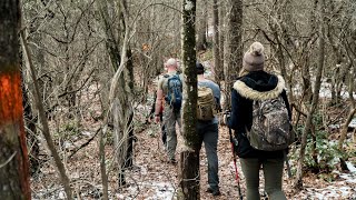 Over 14 mile hike from Caesars Head to Sassafras Mountain