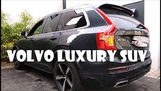 2018 Volvo XC90 T6 R-Design AWD startup, engine and in-depth tour