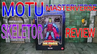 MOTU MASTERVERSE SKELETOR REVIEW