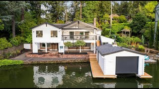 SOLD Lake Oswego homes for sale waterfront -707 Lake Shore Rd, Lake Oswego OR-Hall Group Properties