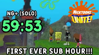 Nicktoons Unite! - NG+ (Solo) Speedrun in 59:53