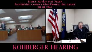 BRYAN KOHBERGER HEARING {04-04-2024} #idaho4