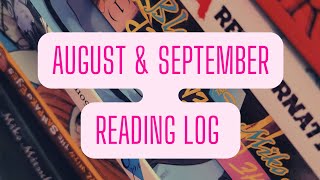 Manga Reading Log | August & September | Only 11 Read #unboxygirl99 #manga #readinglog