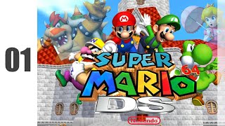 SUPER MARIO 64 DS [ESPAÑOL] 100% | 150 ESTRELLAS | PARTE 1