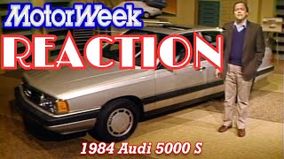 1984 Audi 5000S (Reaction) Motorweek Retro Review