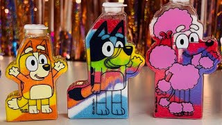 BLUEY TOY REVIEW | SAND ART ACTIVITY |  ASMR |💕