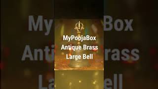 MyPoojaBox Antique Brass Large Bell