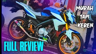 #2 MODIF YAMAHA VIXION SIMPLE  review harga