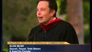 Elon Musk, commencement speech al Caltech, I maghi del XXI secolo