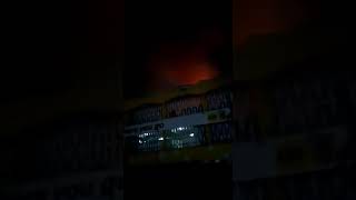 Fire outbreak at the Kaneshie market in Accra.