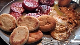 Woodstove Breakfast On A Snowy Day