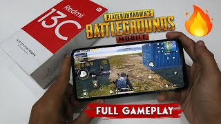 Redmi 13C PUBG Test | Gameplay review with Gyro and PUBG Graphics Settings 🔥