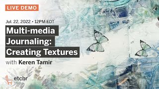 Multi-media Journaling: Creating Textures