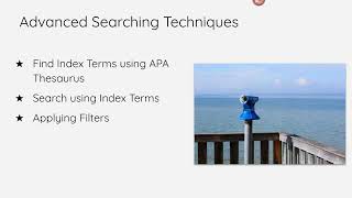 Lavery Library - Search APA PsycNET with Index Terms