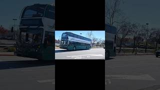 AC Transit: 2018 Alexander Dennis Enviro500 #6210 on Bart Bus Bridge at El Cerrito Del Norte Station