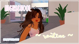 LOLA'S SCHOOL MORNING ROUTINE!! | Berry avenue roleplay | Rosewood family |