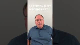 10 PERSONALITY DISORDERS PT. 1/ #SHORTS #THERAPIST #BRUCE MUFSON