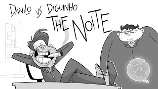 Danilo Gentili VS Diguinho Coruja no THE NOITE