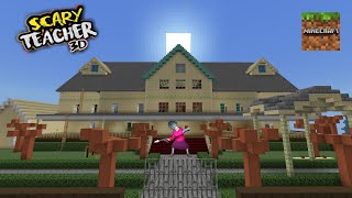 Scary Teacher 3d In Minecraft Gameplay