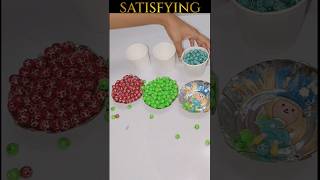 Beads Video ASMR / Marble run #satisfyingreverse #reverse #shorts