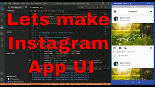 Flutter Instagram UI Clone ||  flutter tutorial for beginners || flutter tutorials || google flutter