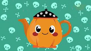 Halloween Version - I'm  Little Teapot Song | Nursery Rhymes and Kids Songs |