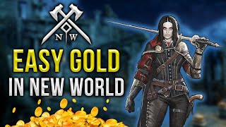 🔴 NEW WORLD: EASY GOLD FARM. SOLO CHEST RUN. ГОЛДФАРМ в НЬЮ ВОРЛДЕ. ЗАБЕГ ПО СУНДУКАМ. MMORPG 2023